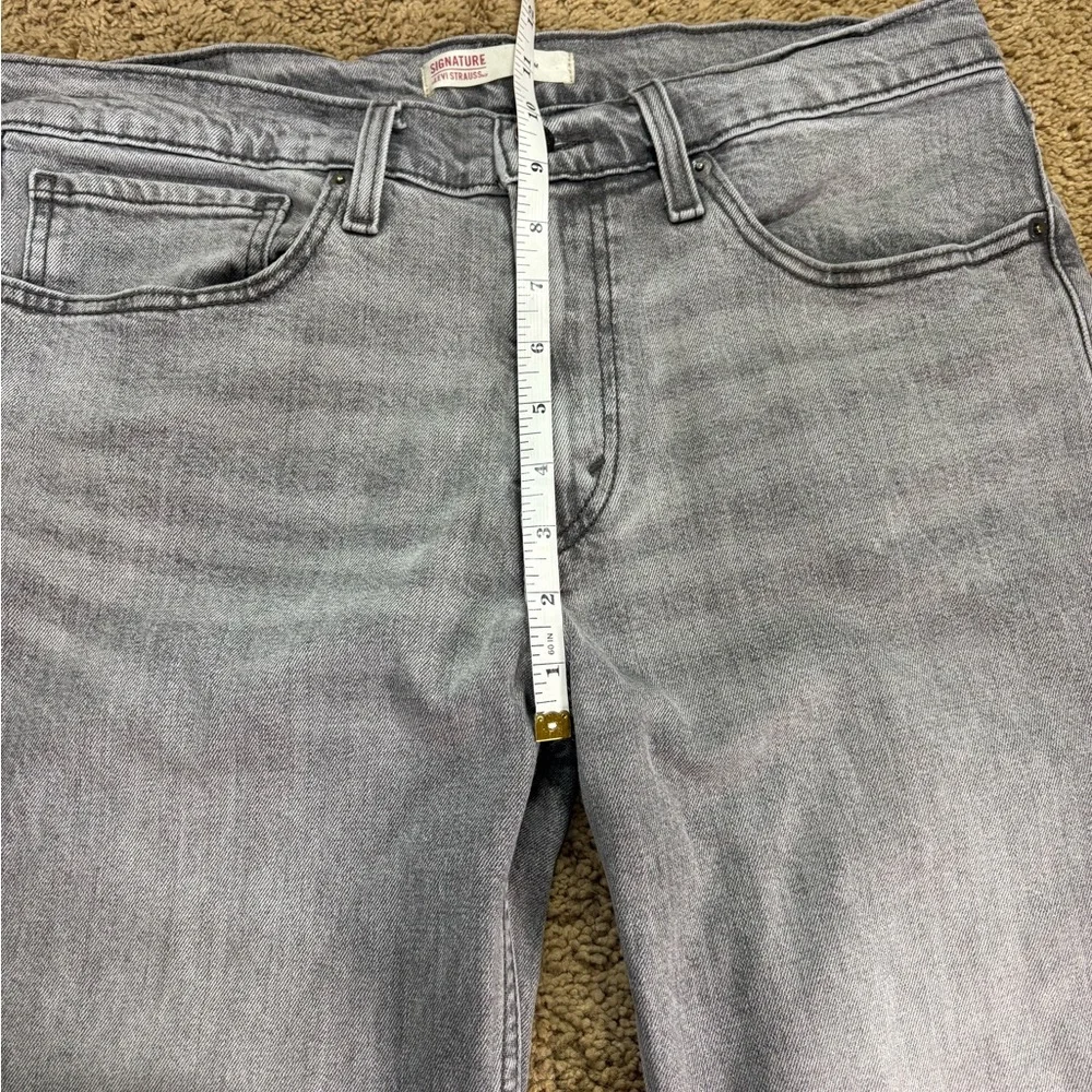 Signature gray jeans